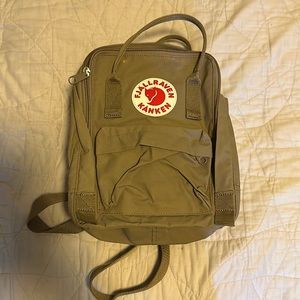 Fjallraven kanken mini backpack slight red stain in the back